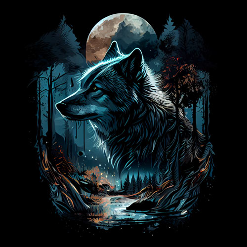Nokturn z wilkiem